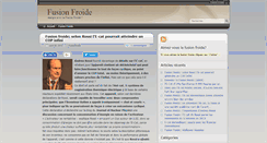 Desktop Screenshot of fusion-froide.com